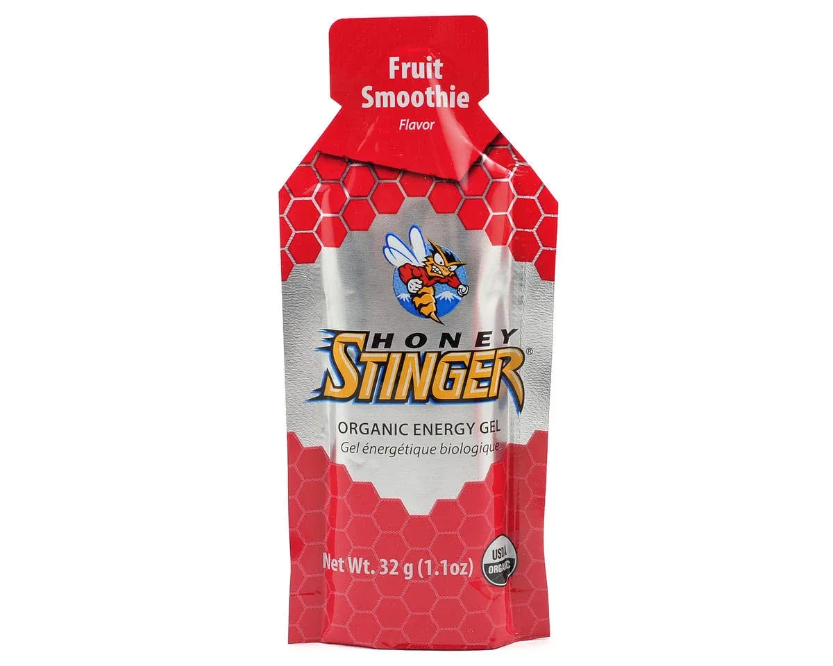 Honey Stinger Organic Energy Gels, Fruit Smoothie - 1.1 oz pouch