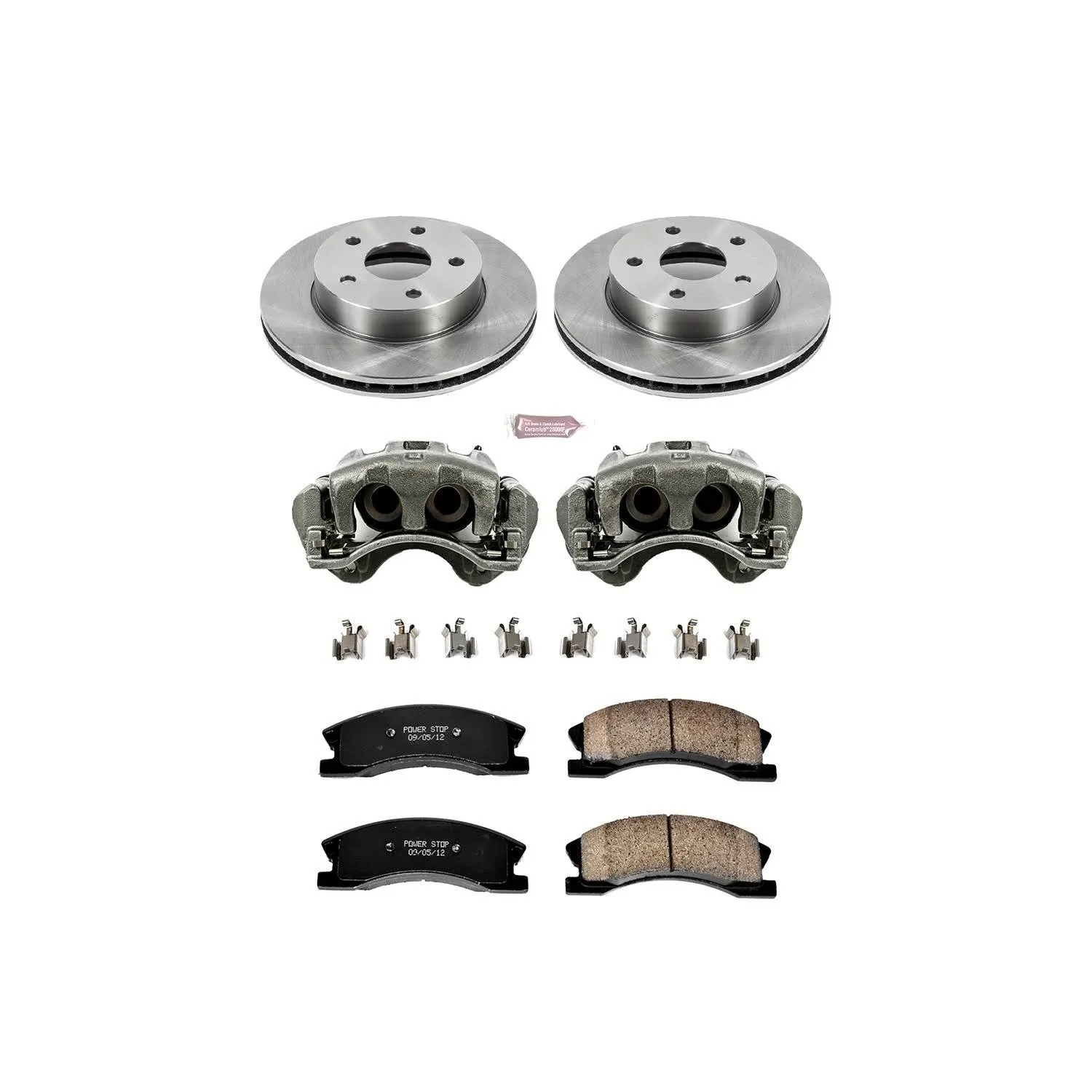 Power Stop Jeep Grand Cherokee Front Brake Kit KOE2149