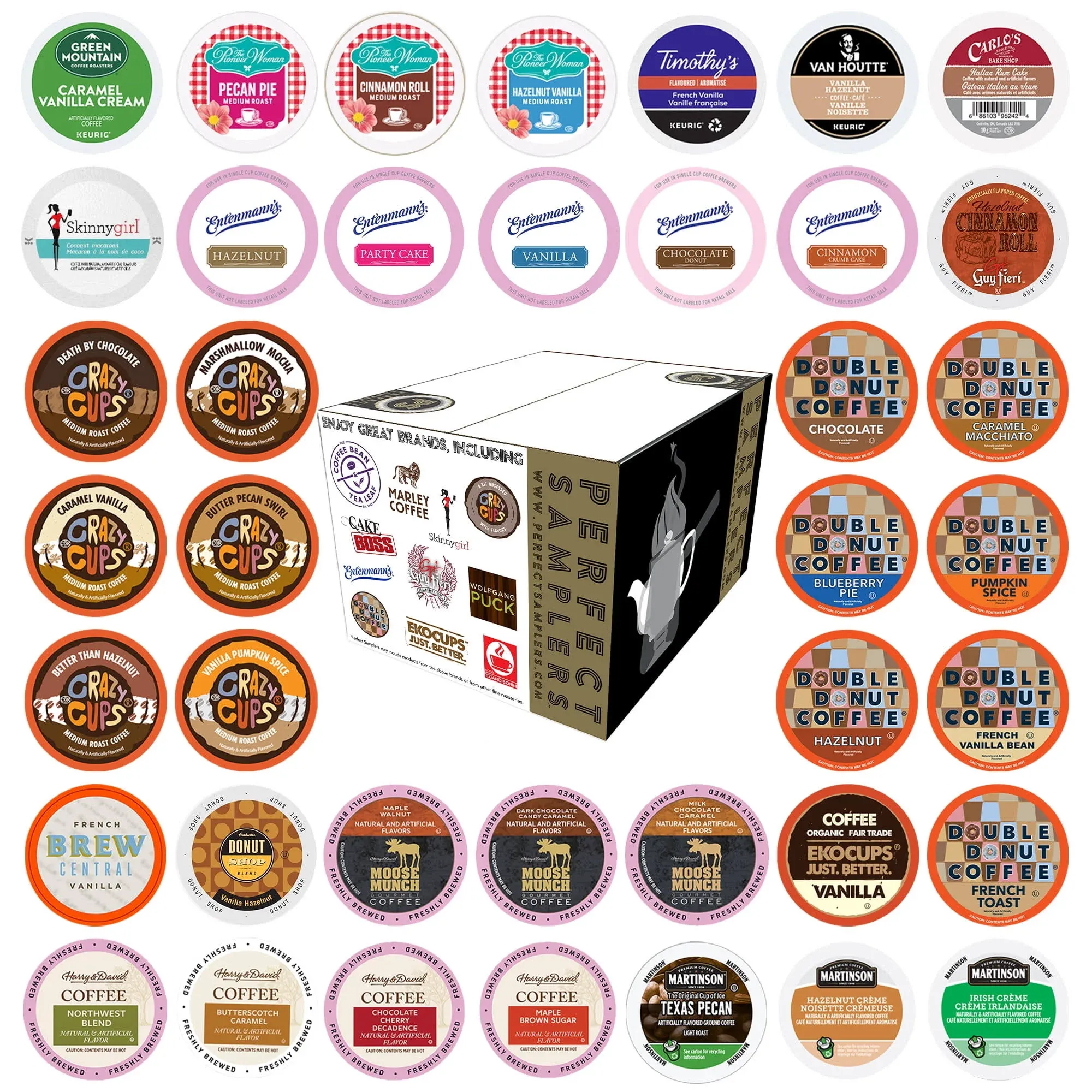 Perfect Samplers Flavored Coffee Variety Pack