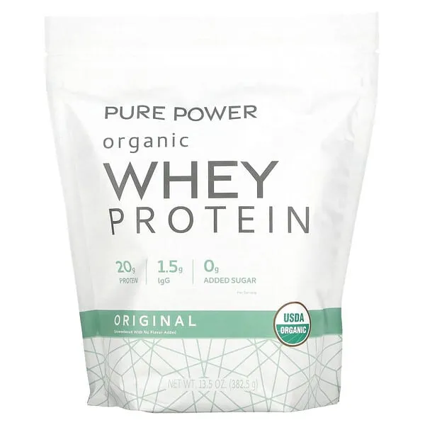 Dr. Mercola, Organic Miracle Whey Protein Power, 13.5 oz (382.5 g), Non GMO, Soy Free, Gluten Free, Non GMO, Soy-Free, Gluten Free, USDA Organic