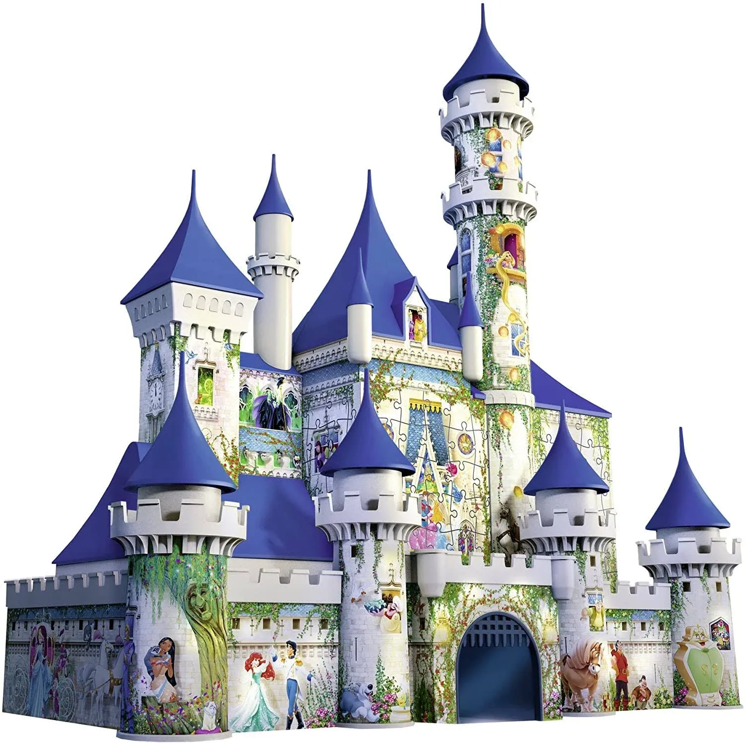 Ravensburger Disney Castle Puzzle - 216 Piece 3D Jigsaw | Easy Click Precision Fit | Fun for Kids and Adults | Durable Display Piece | Created by Experienced Artisans