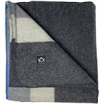 Arcturus Military Wool Blanket 64" x 88" Gray