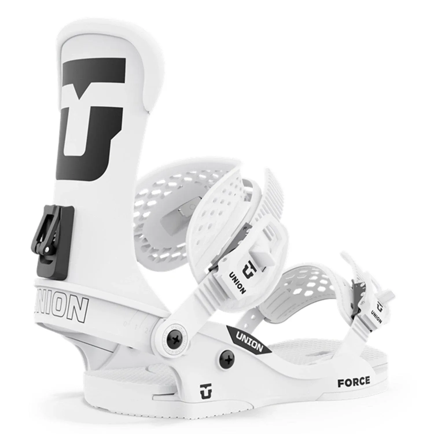 Union Force Classic Snowboard Bindings - Team White L