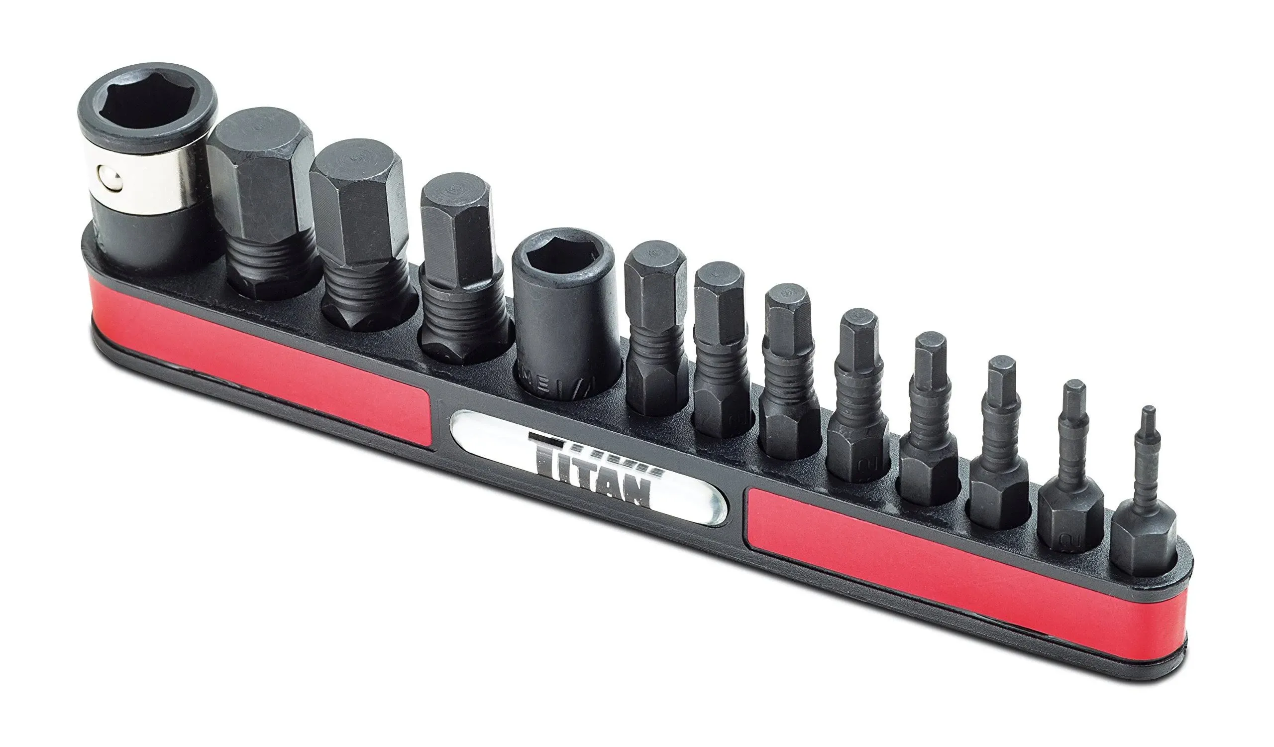 Titan Tools SAE Impact Hex Bit Set