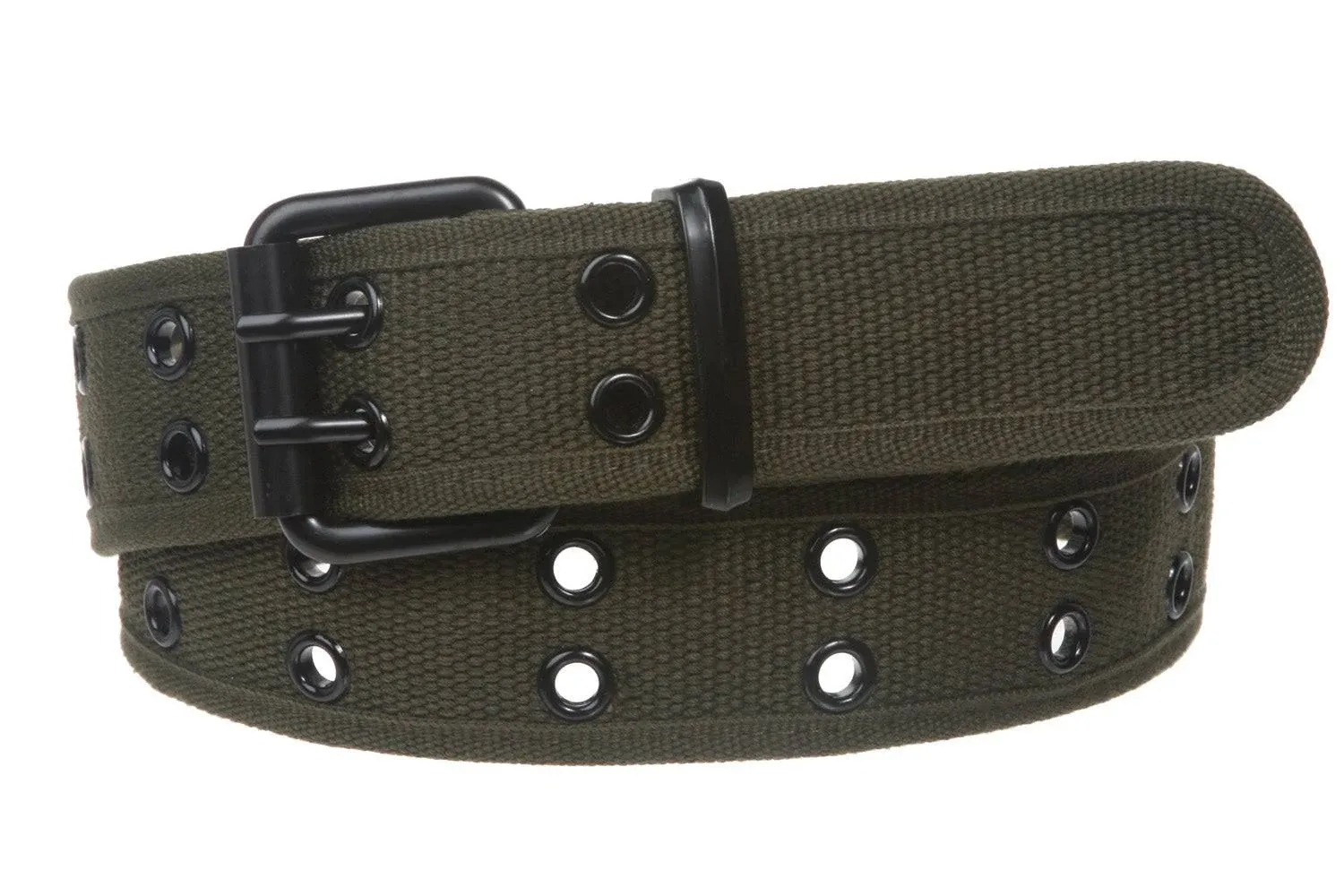 Beltiscool Double Hole Grommets Canvas Web Belt, Adult Unisex, Size: 3XL (43~45 ...