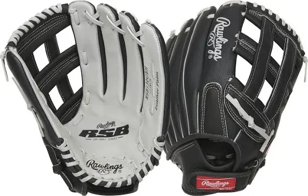 Rawlings Serie RSB - Guantes de sóftbol de lanzamiento lento, múltiples estilos