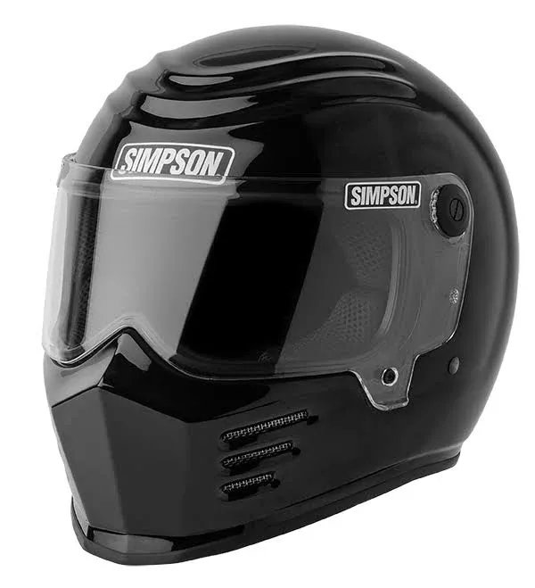 Simpson 28315L8 Matte Black Large Outlaw Bandit