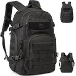 TRAILKICKER Tactical Laptop Backpack Military Backpack for Men Black Tactical Bag Backpack