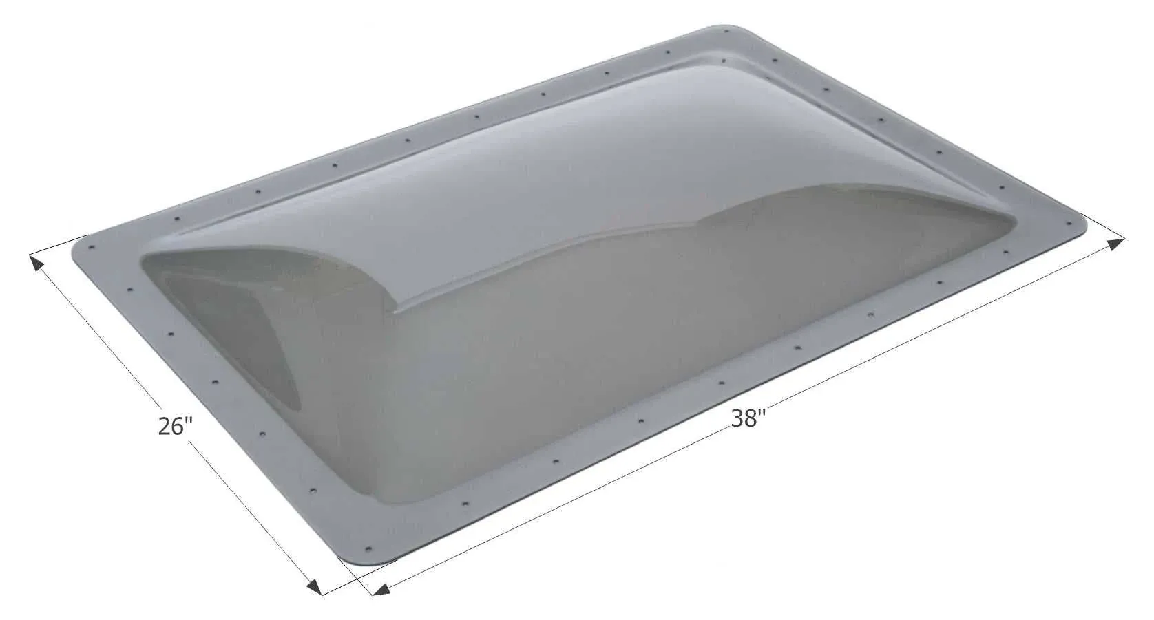 Icon RV Skylight Smoke - 12113