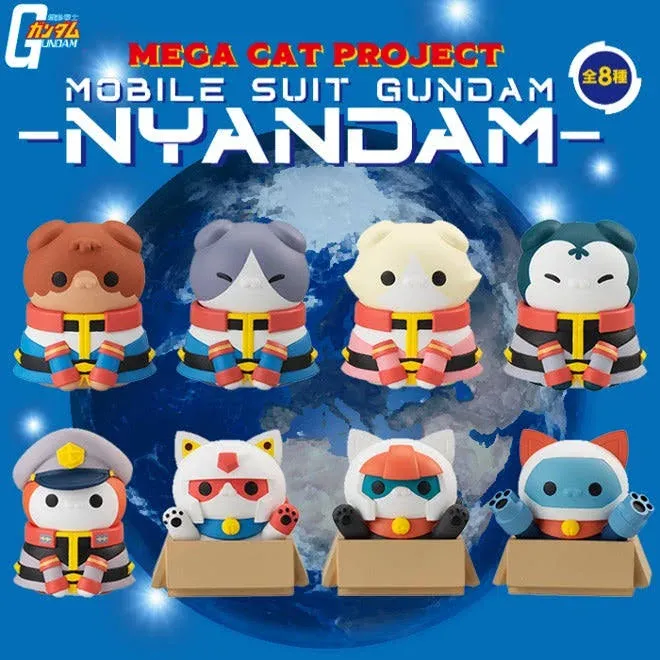 Mega Cat Project Mobile Suit Gundam Nyandam! We are the Earth Federation Forces!