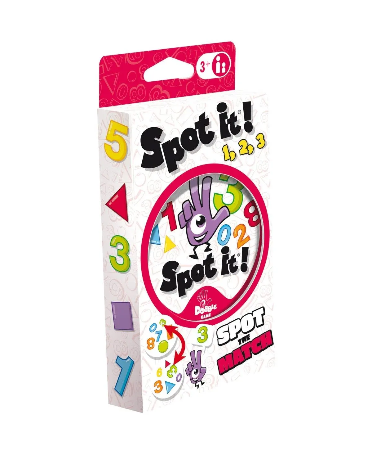 Zygomatic Spot It 123 Eco Blister Pack Card Game In Multi-colored