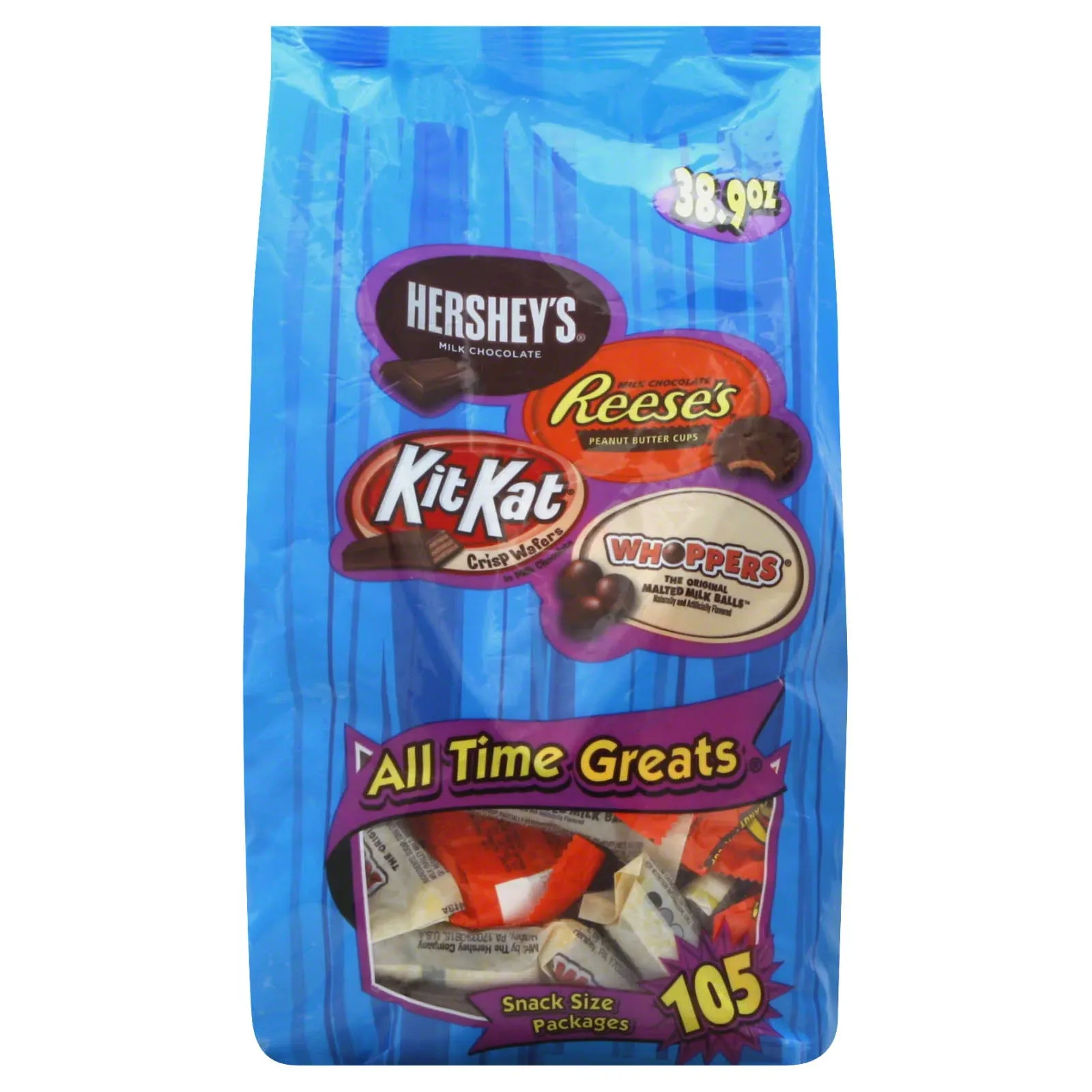 Hershey’s® All Time Greats Miniatures Chocolate Candy Mix - 105 Pc