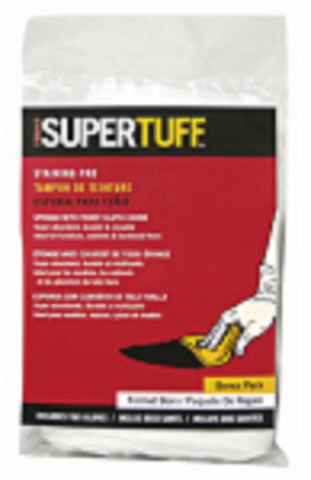 Trimaco SuperTuff Staining Pad Sponge with free gloves