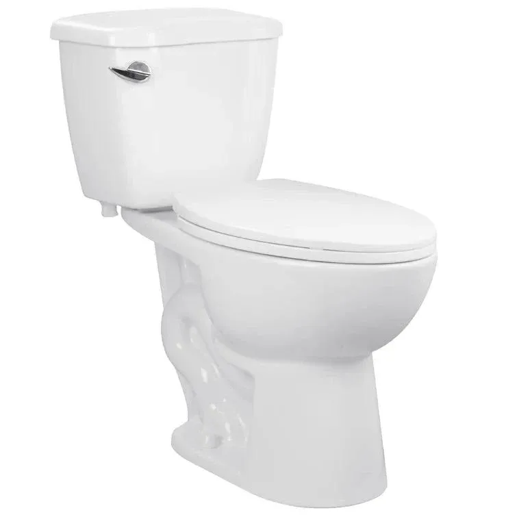 DeerValley Dynasty 1.28GPF Single-Flush Elongated White Two-Piece Toil