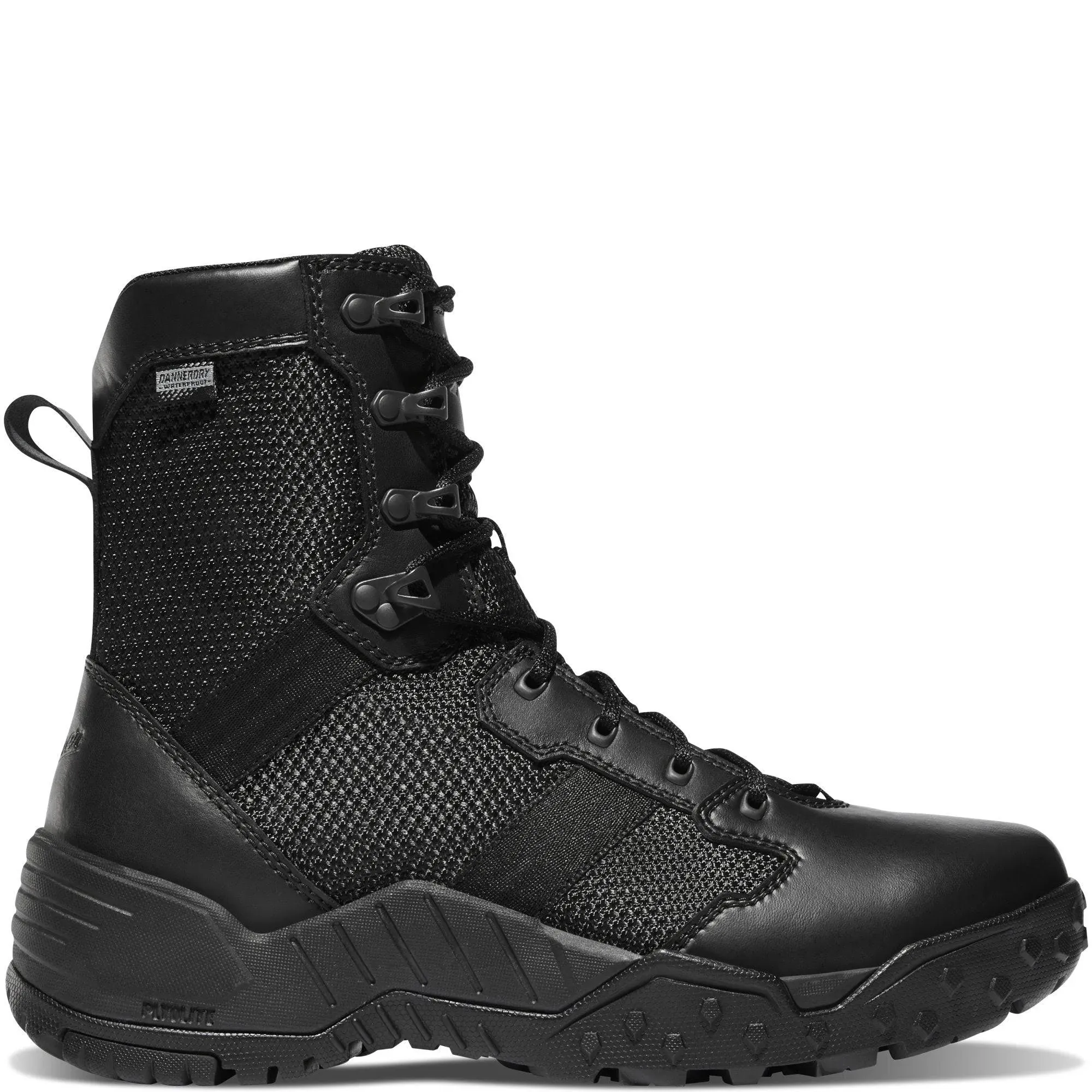 Danner Men's Scorch Side-Zip Dry 8 in. Boot Black 10