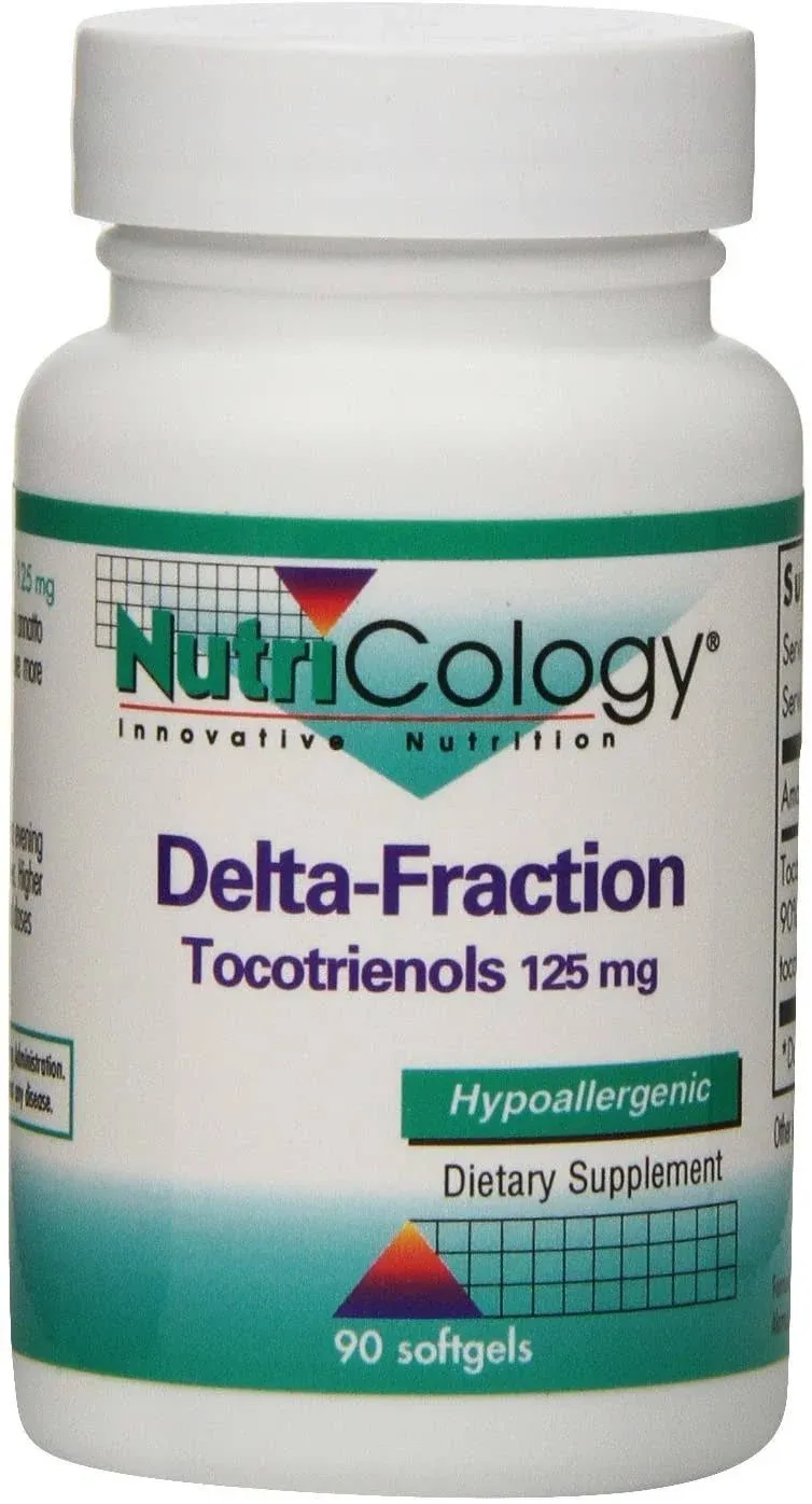 Nutricology, Delta-Fraction Tocotrienols, 125 mg, 90 Softgels