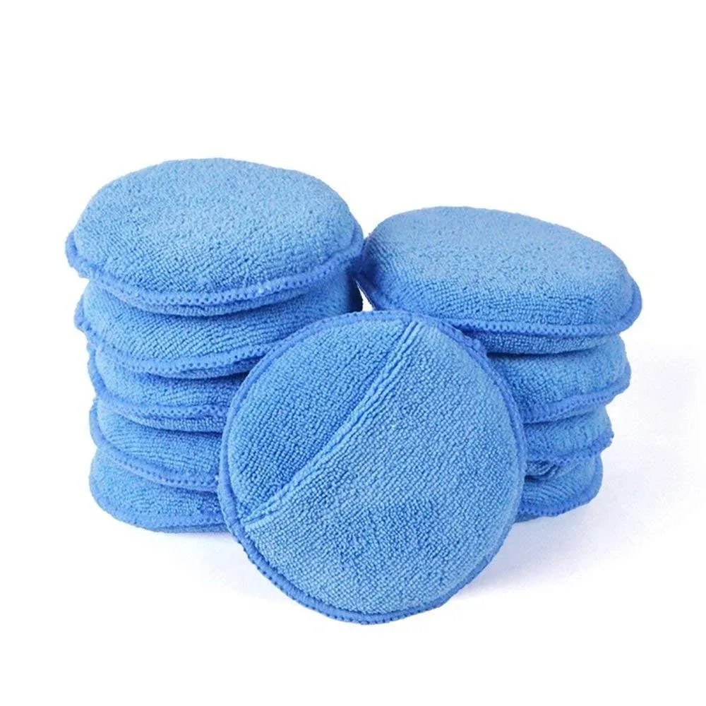 AIVS Car Care Microfiber Wax Applicator Pads