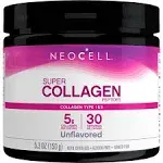 NeoCell Super Collagen Powder, 10g Collagen Peptides per Serving, Gluten Free, Keto Friendly, Non-GMO, Grass Fed, Paleo Friendly, Healthy Hair, Skin, Nails & Joints, Unflavored, 7 Oz