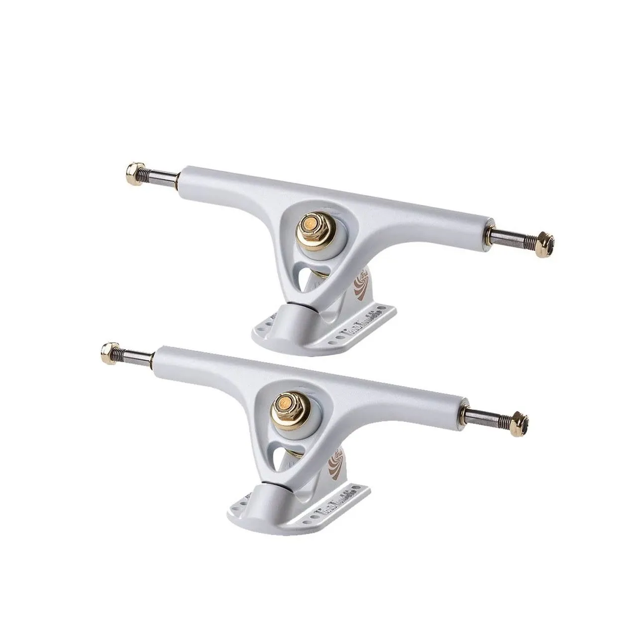 Paris Longboard Trucks V3 180mm 50° Pearl White (10&#034; Axle) - Pair - Set of 2