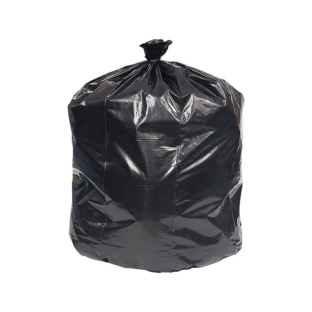 20-30 Gal. Trash Bags, Low Density, 0.45 Mil, Black, 250/Carton (CW18182)