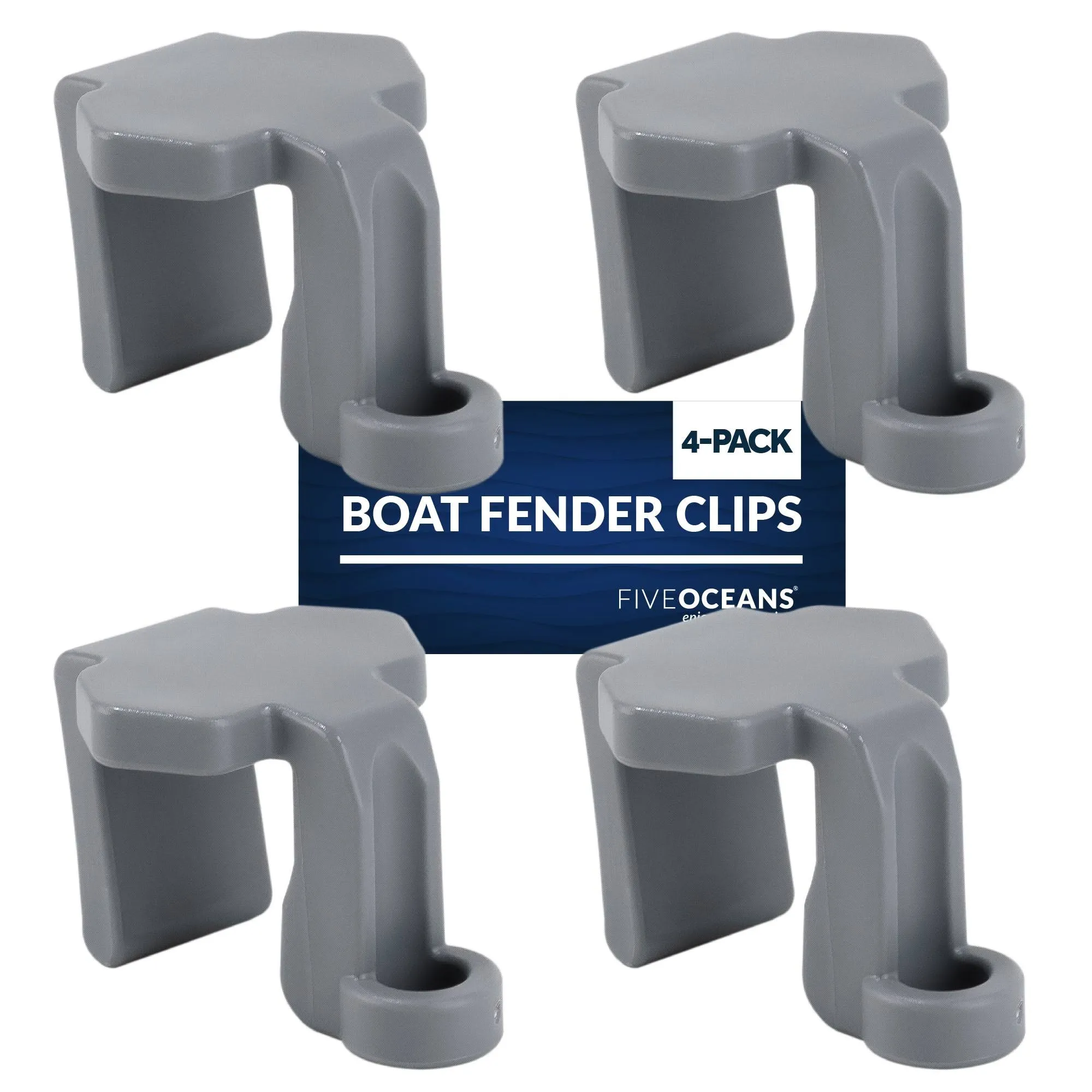 Boat Fender Clips, 4-Pack - FO4685