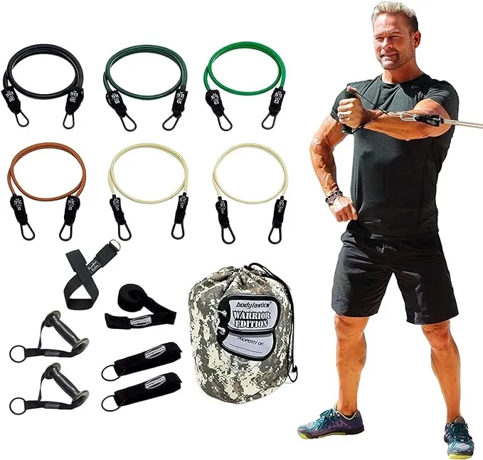 Bodylastics Resistance Bands 6 Band Warrior Set - 156lbs