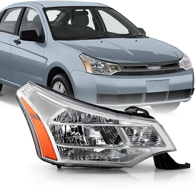 AKKON - For 2008-2011 Ford Focus OE Factory Style Headlights Replacement - Passenger Right Side