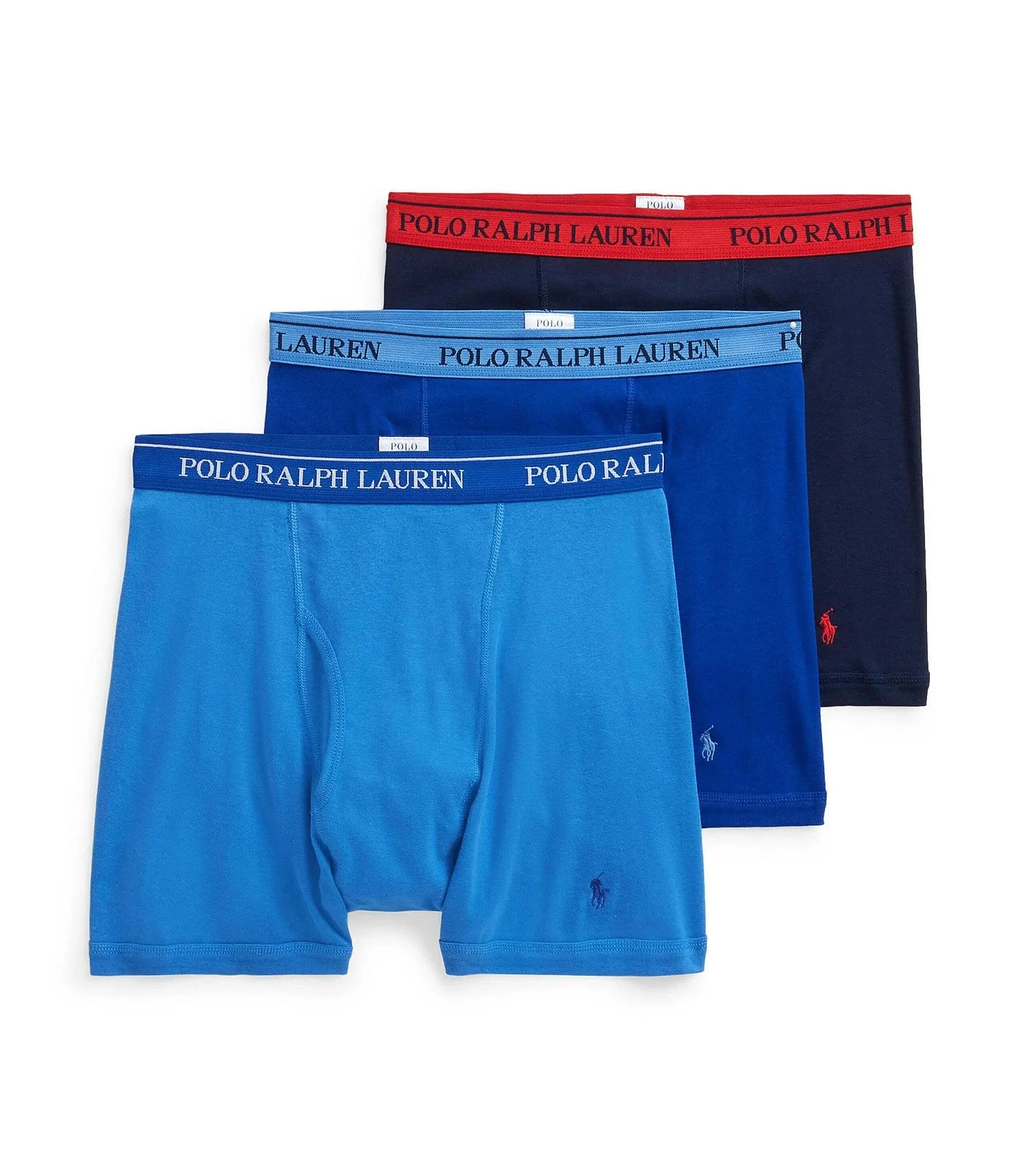 Polo Ralph Lauren Big Tall Classic Fit Cotton Boxer Briefs 3-Pack - 1XB