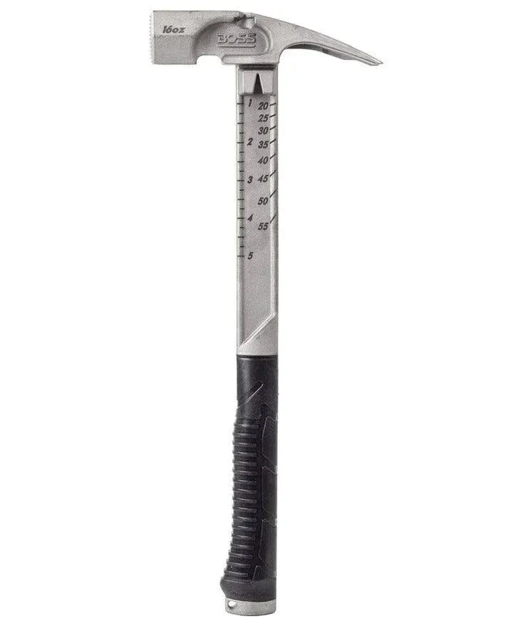 Boss Hammers BHPPS16TIM 16 oz. Pro Plus Titanium Milled Face Hammer