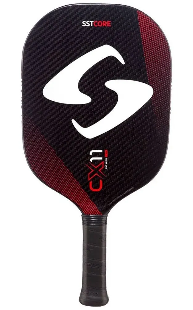 Gearbox Pickleball Paddle CX11 Quad Power - 7.8oz - Standard Grip - Red