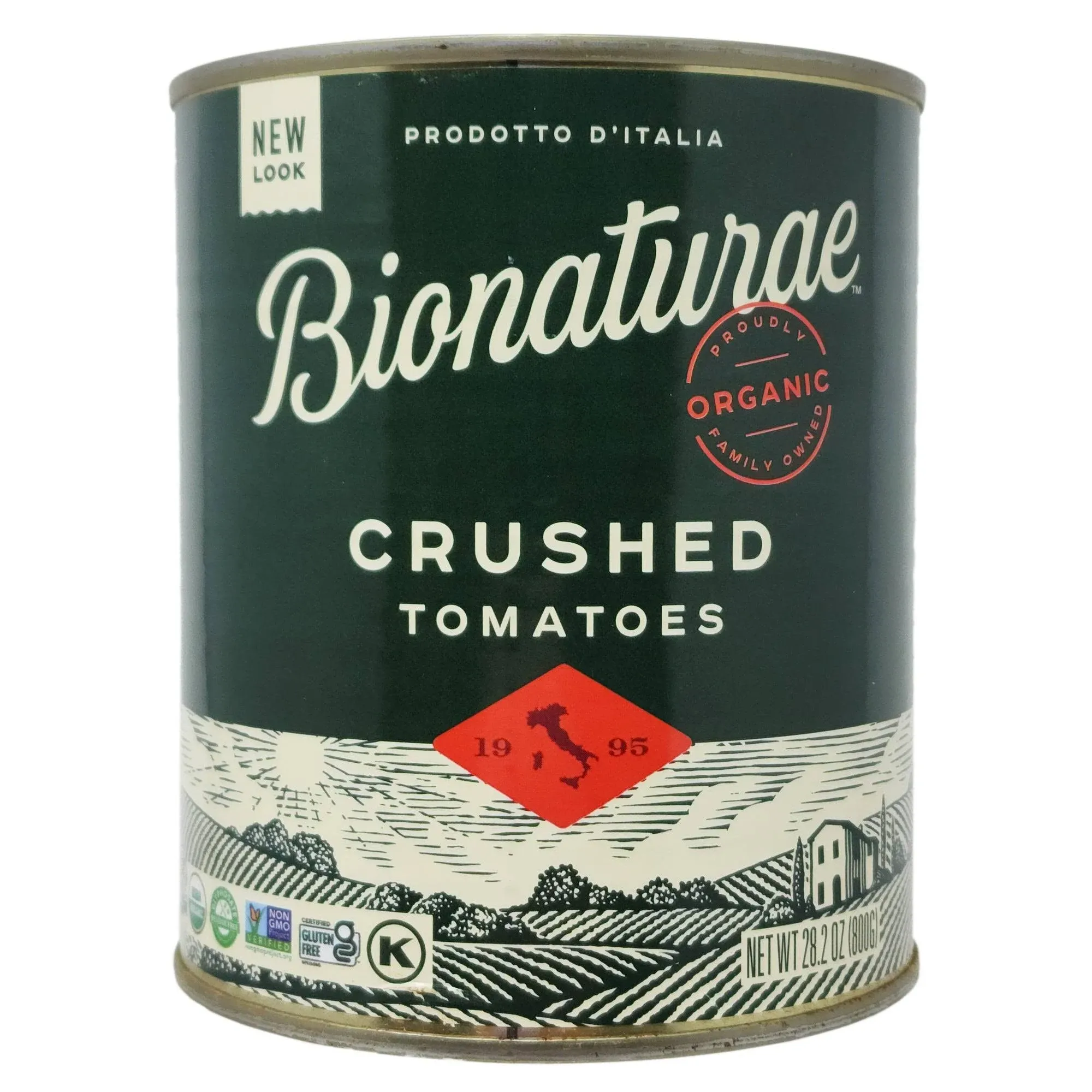 Bionaturae Crushed Tomatoes, No Salt Added - 28.2 oz