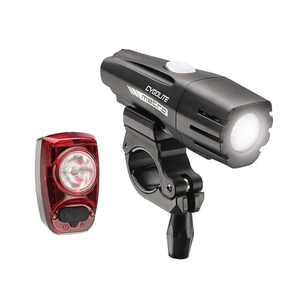 700 Lumen Headlight Hotshot 100 Lumen Tail Light USB Rechargeable Bike Light 