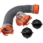 Camco 3-Foot Super Heavy-Duty Tote Tank Sewer Hose Kit 39645