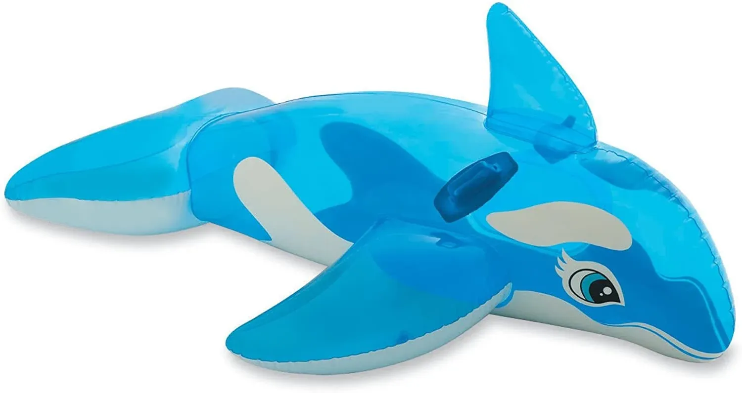 Intex Lil&#039; Whale Ride-On, 60&#034; X 45&#034;, for Ages 3+ BRAND NEW