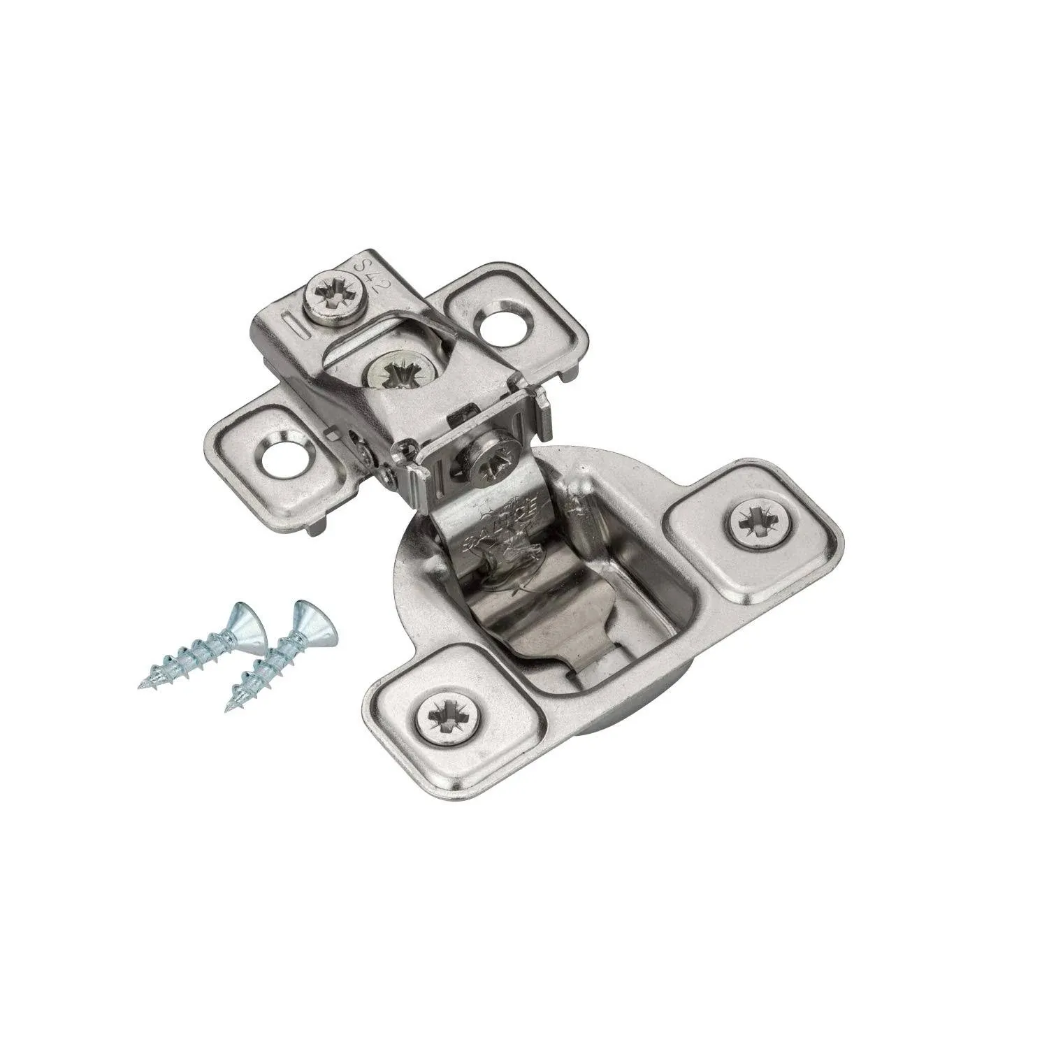 Salice 106 Degree 9/16&#034; Overlay, E-Centhree Knock-In Self Close Hinge CSR3699XR