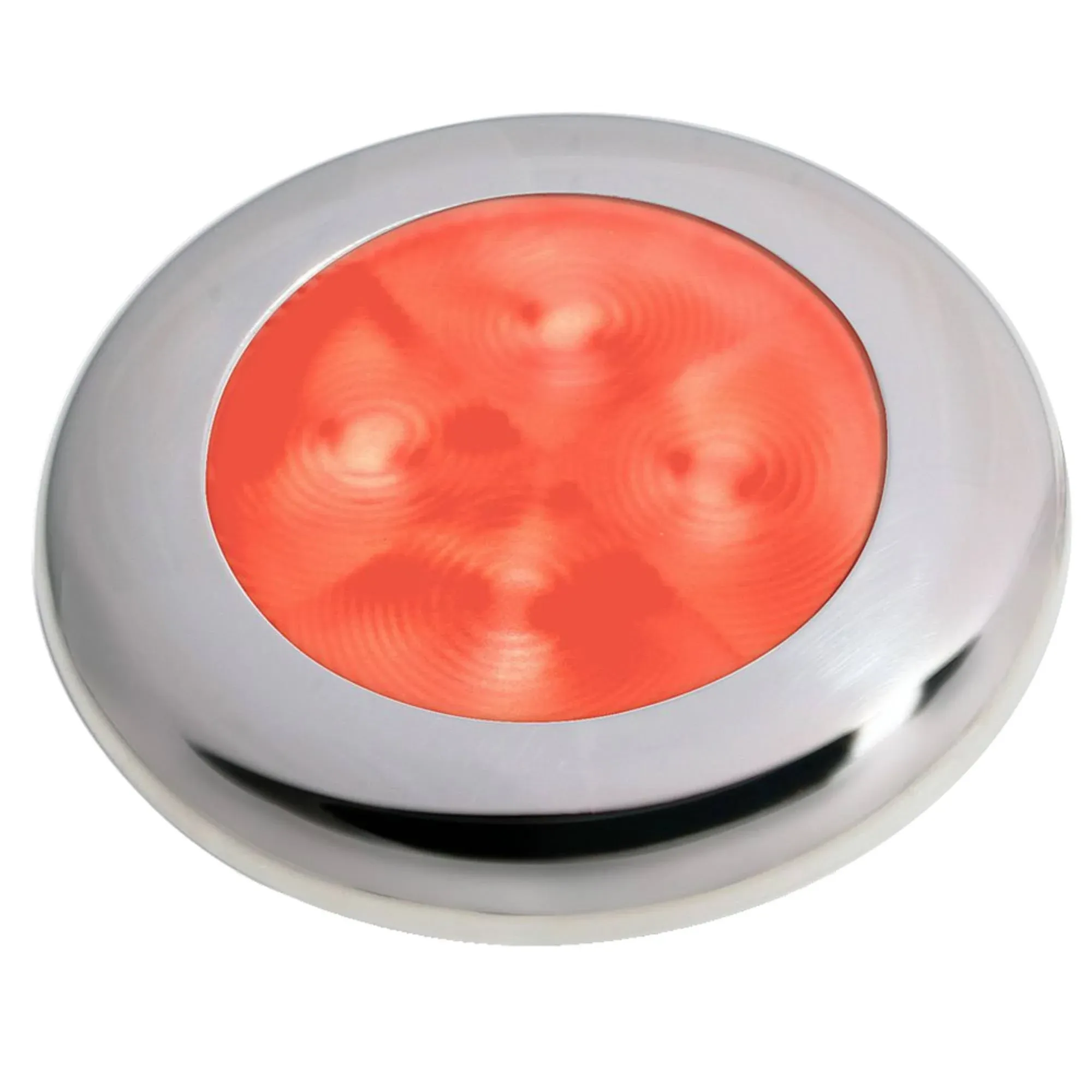 Hella Marine Slim Line LED 'Enhanced Brightness' Round Courtesy Lamp - Red LED ...