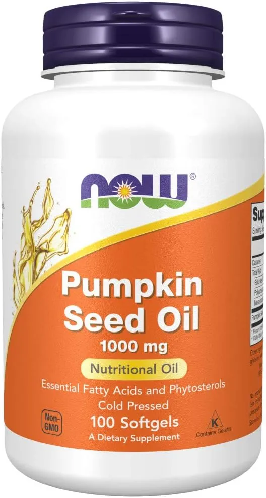 Now - Pumpkin Seed Oil 1000 mg - 200 Softgels