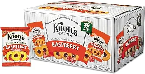 Knotts Shortbread, Strawberry - 36 pack, 2 oz bags