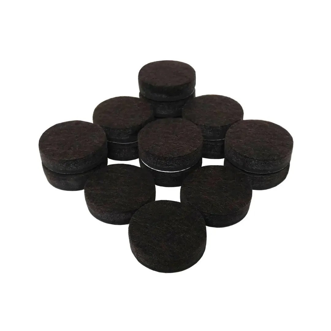 1&#034; Round Heavy-Duty Self-Stick Felt Furniture Pads, Protect Surfaces (16 PCS)