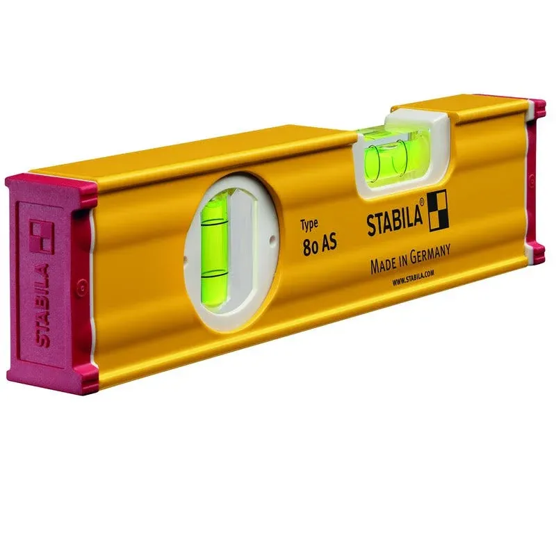 Stabila - 80 As Spirit Level 2 Vial 19565 20cm