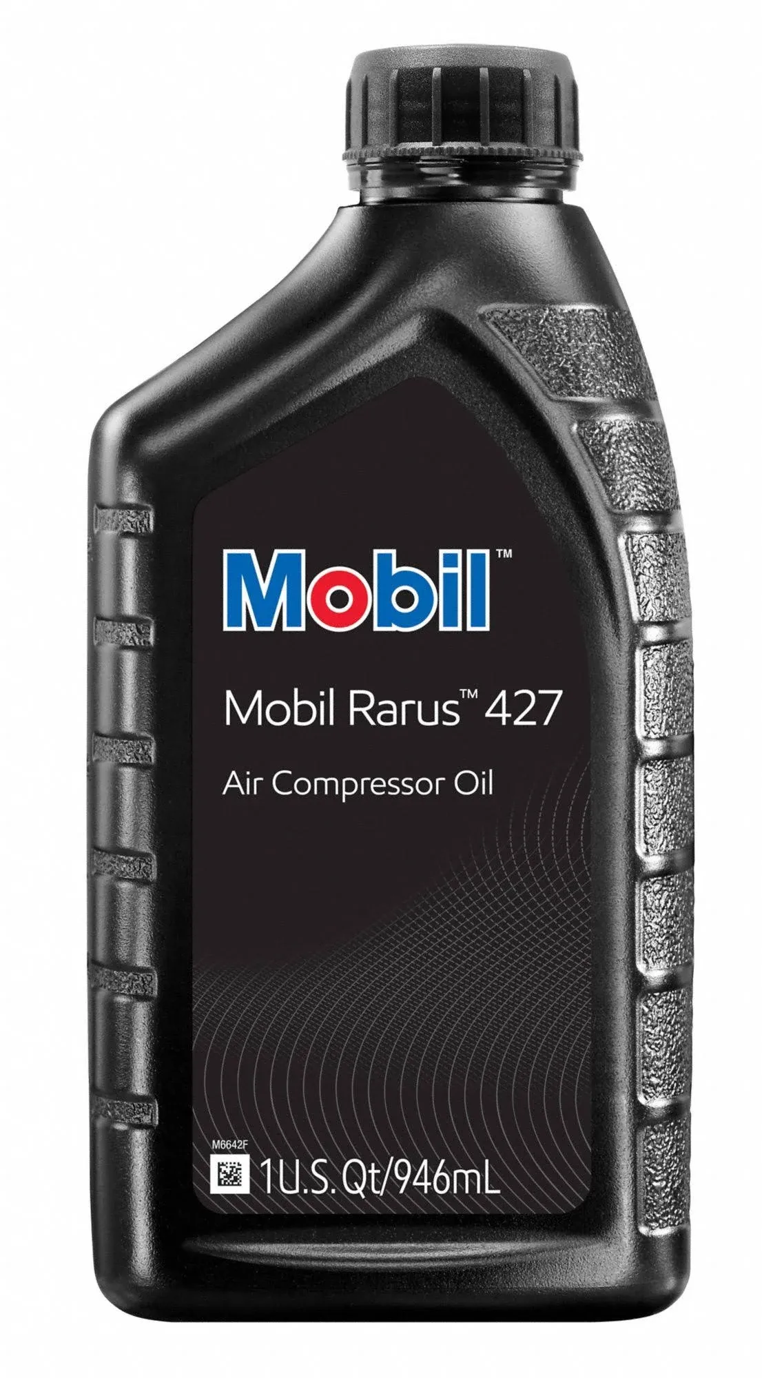 Mobil Non-Detergent Compressor Oil: 1 qt, Bottle, 30 SAE Grade, 100 ISO Viscosity Grade 123001