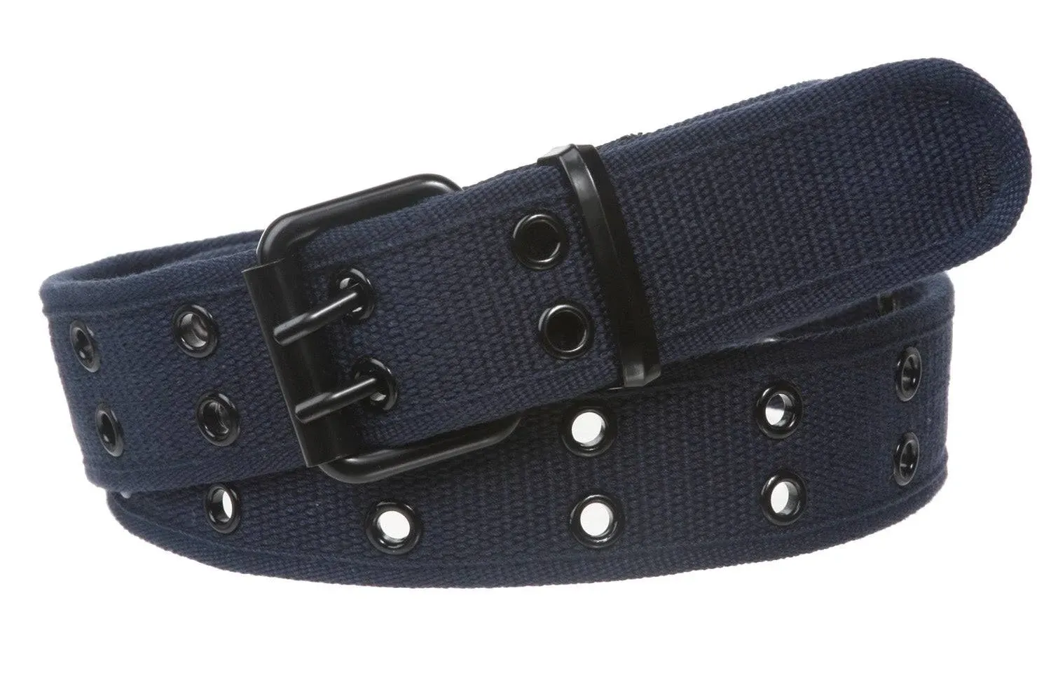 Beltiscool Double Hole Grommets Canvas Web Belt, Adult Unisex, Size: Medium, Yellow