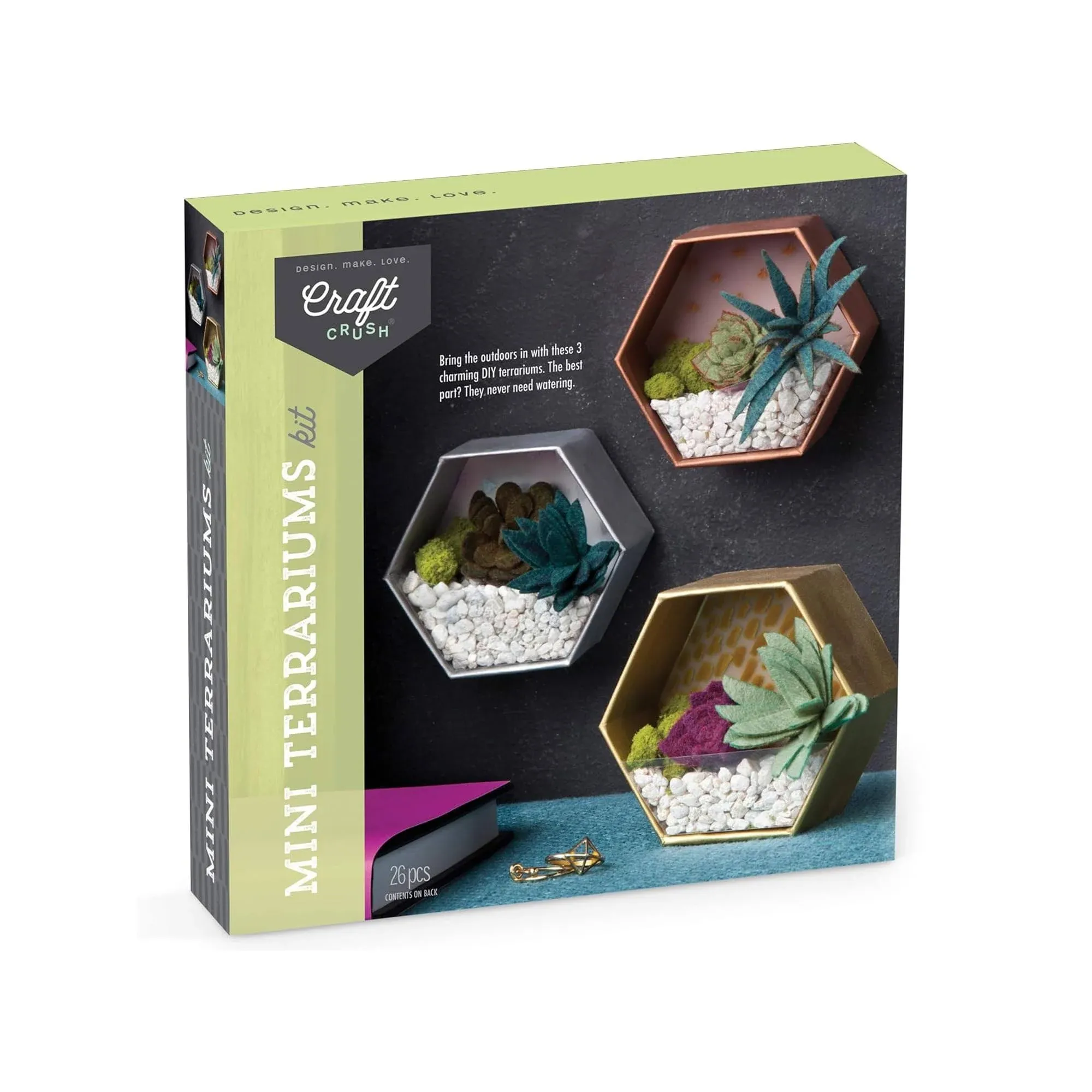 Craft Crush Mini Terrariums Kit