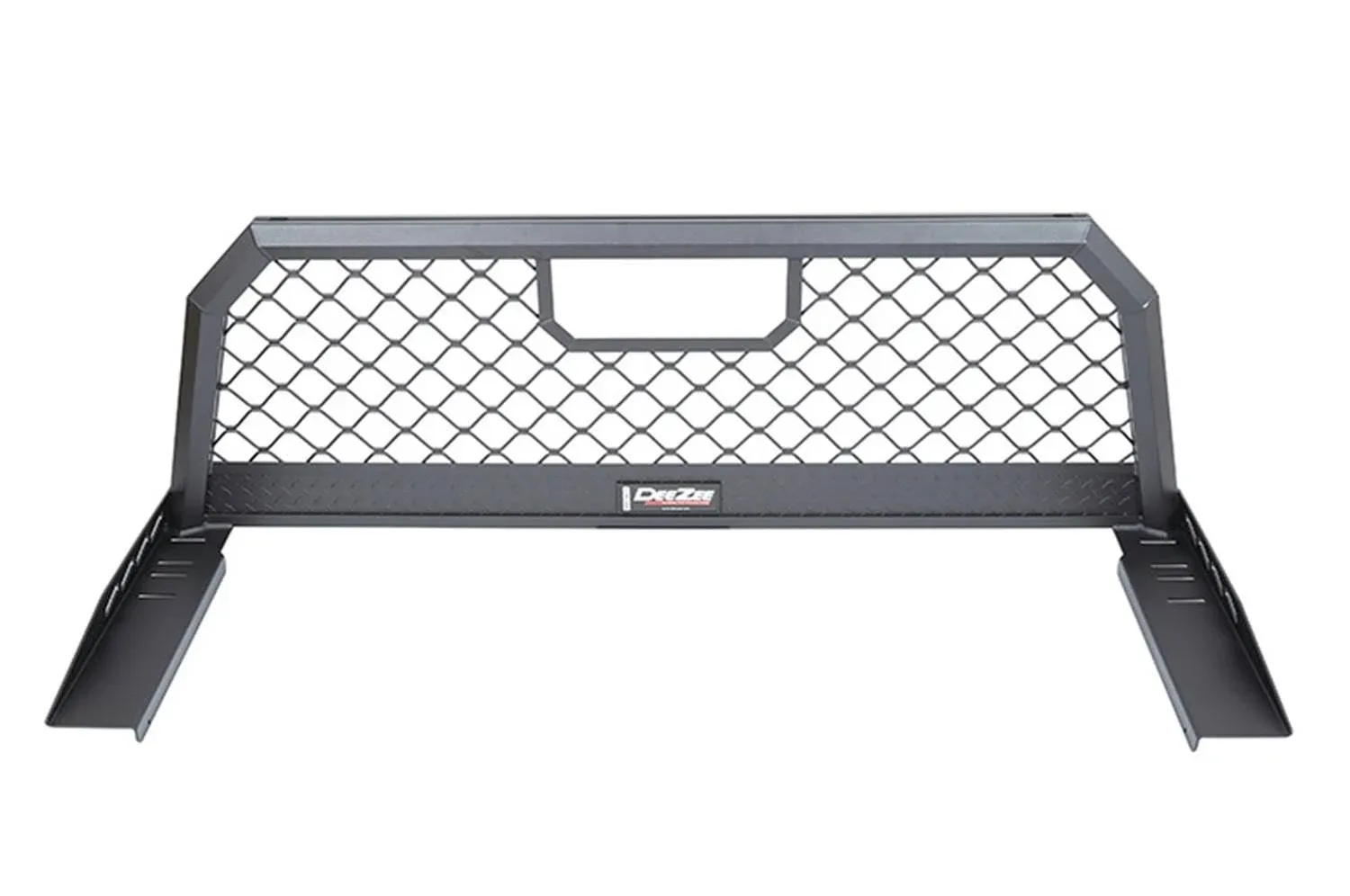 Dee Zee DZ95050WRB Gloss Black Aluminum Mesh Cab Rack