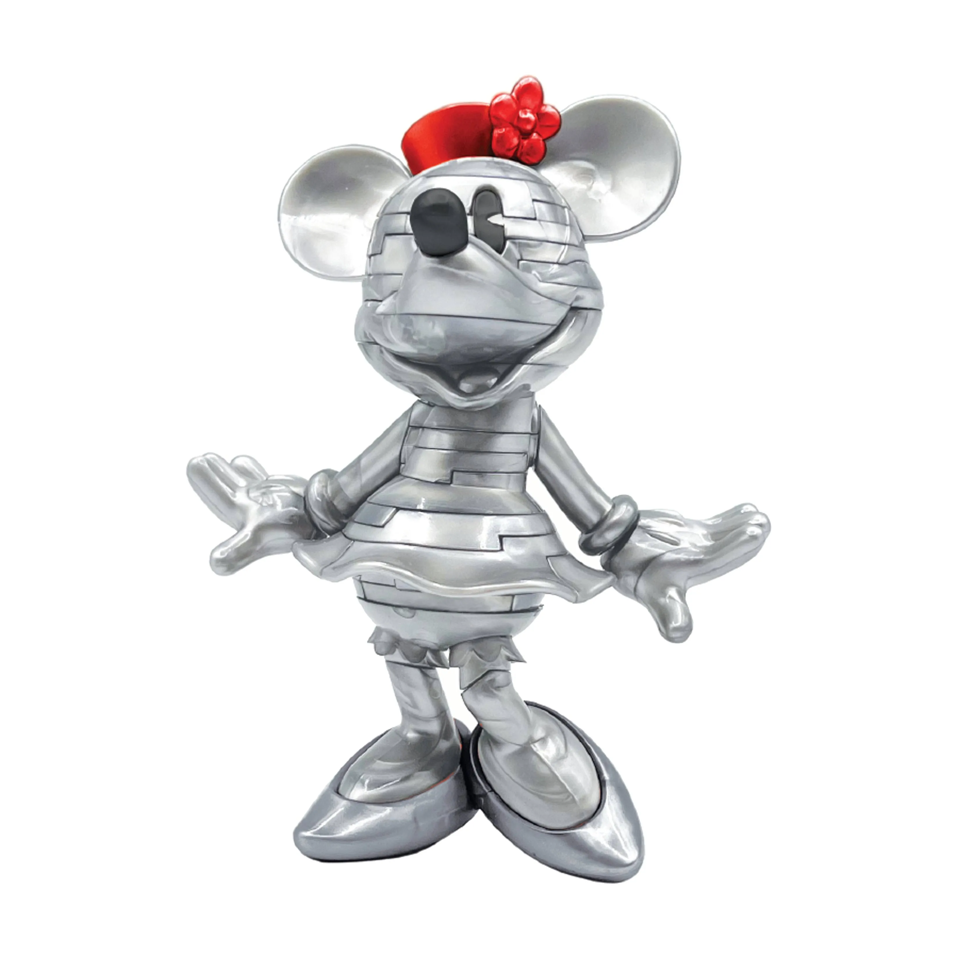 3D Crystal Puzzle - Disney 100 Platinum Edition - Minnie Mouse: 39 Pcs