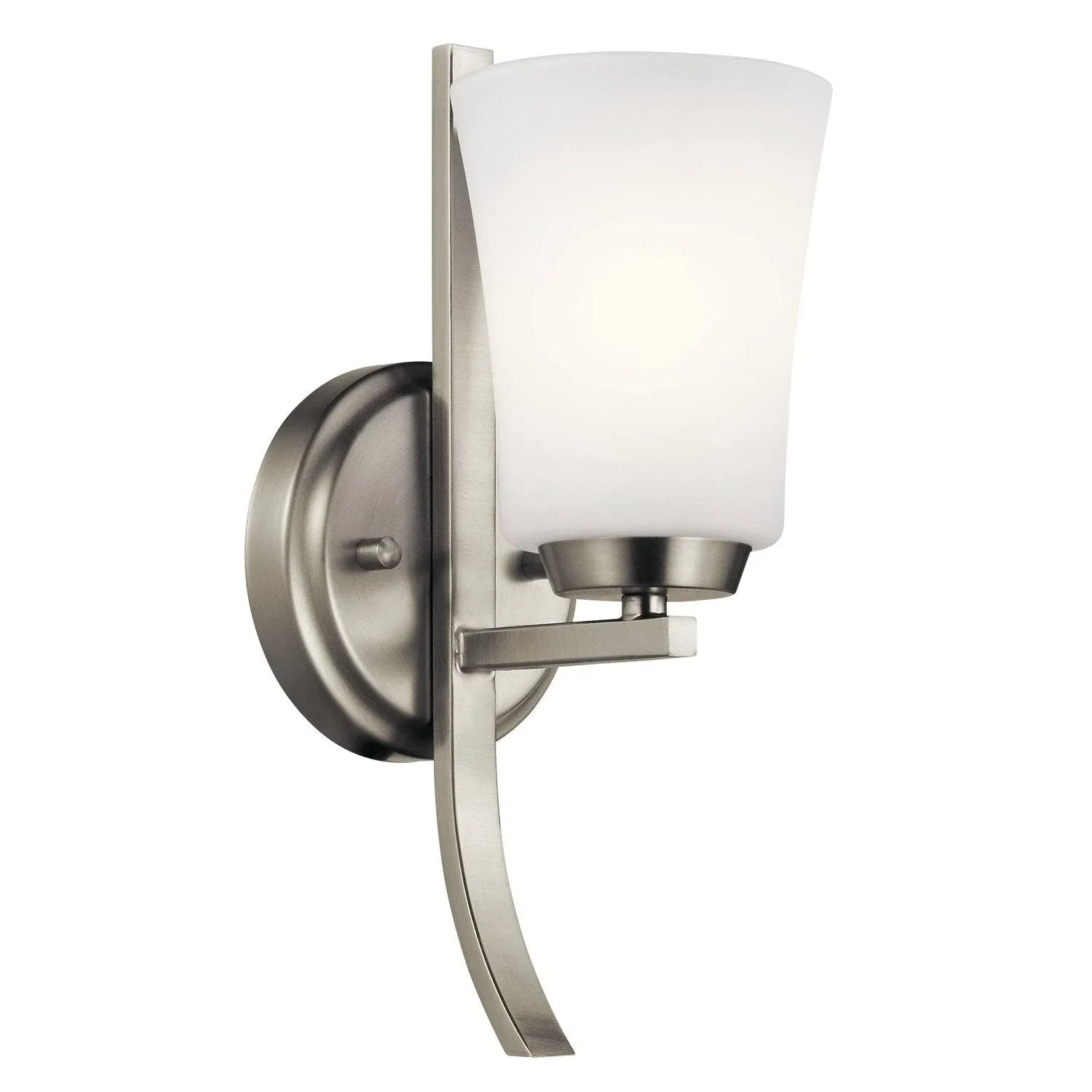 Kichler Tao 1 Light Wall Sconce Brushed Nickel - 45888NI