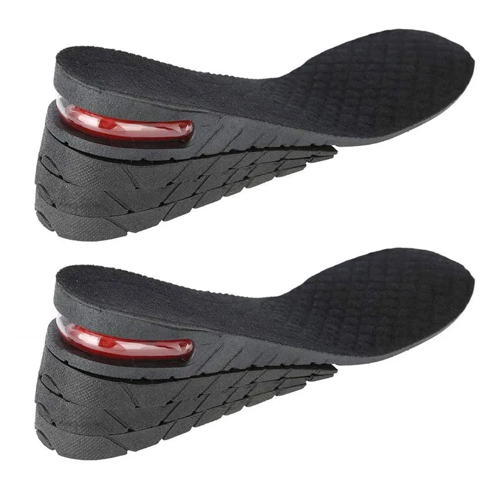 Increase Insoles, Height Adjustable 4 Layer Increase Insoles Unisex PU Height of