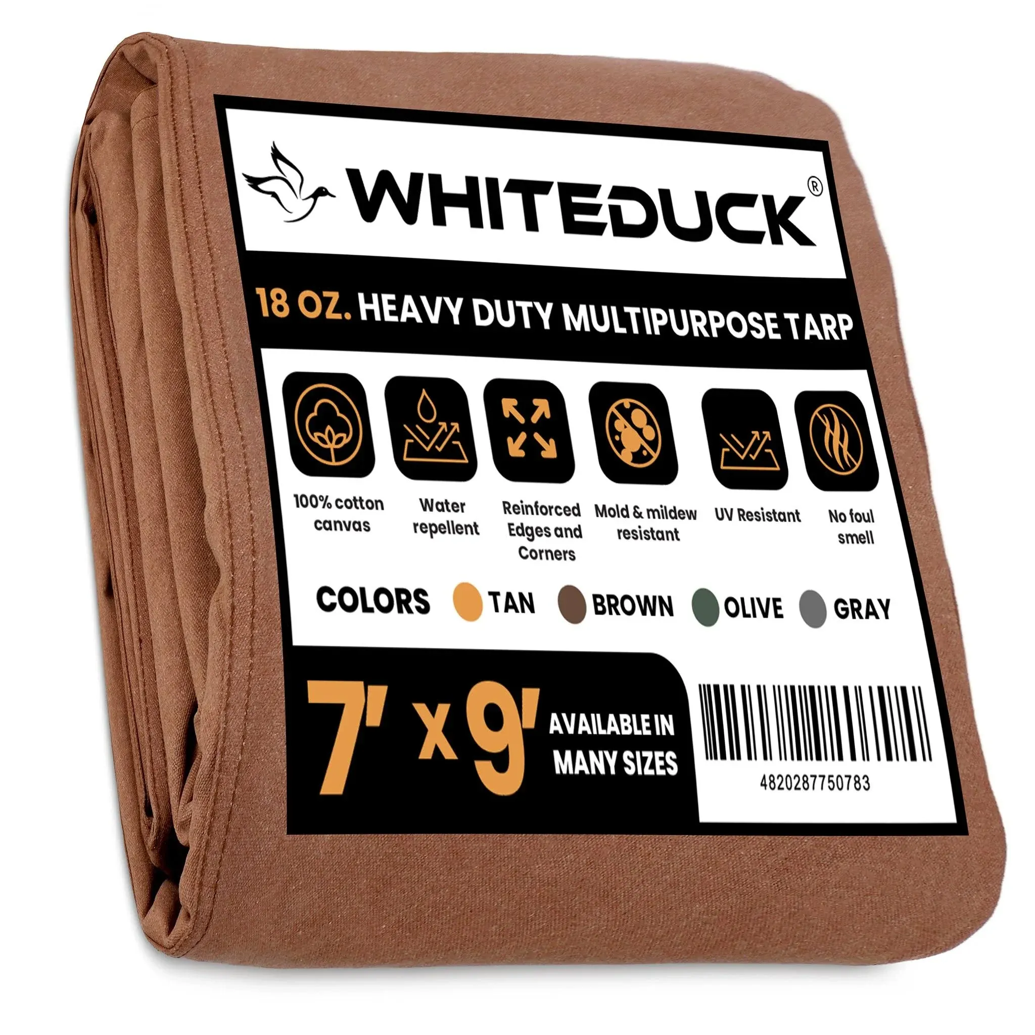 White Duck Outdoors Canvas Tarp