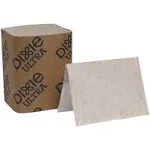 Dixie Ultra Interfold Napkin Refills 2-Ply, 6 1/2" x 9 7/8", Brown