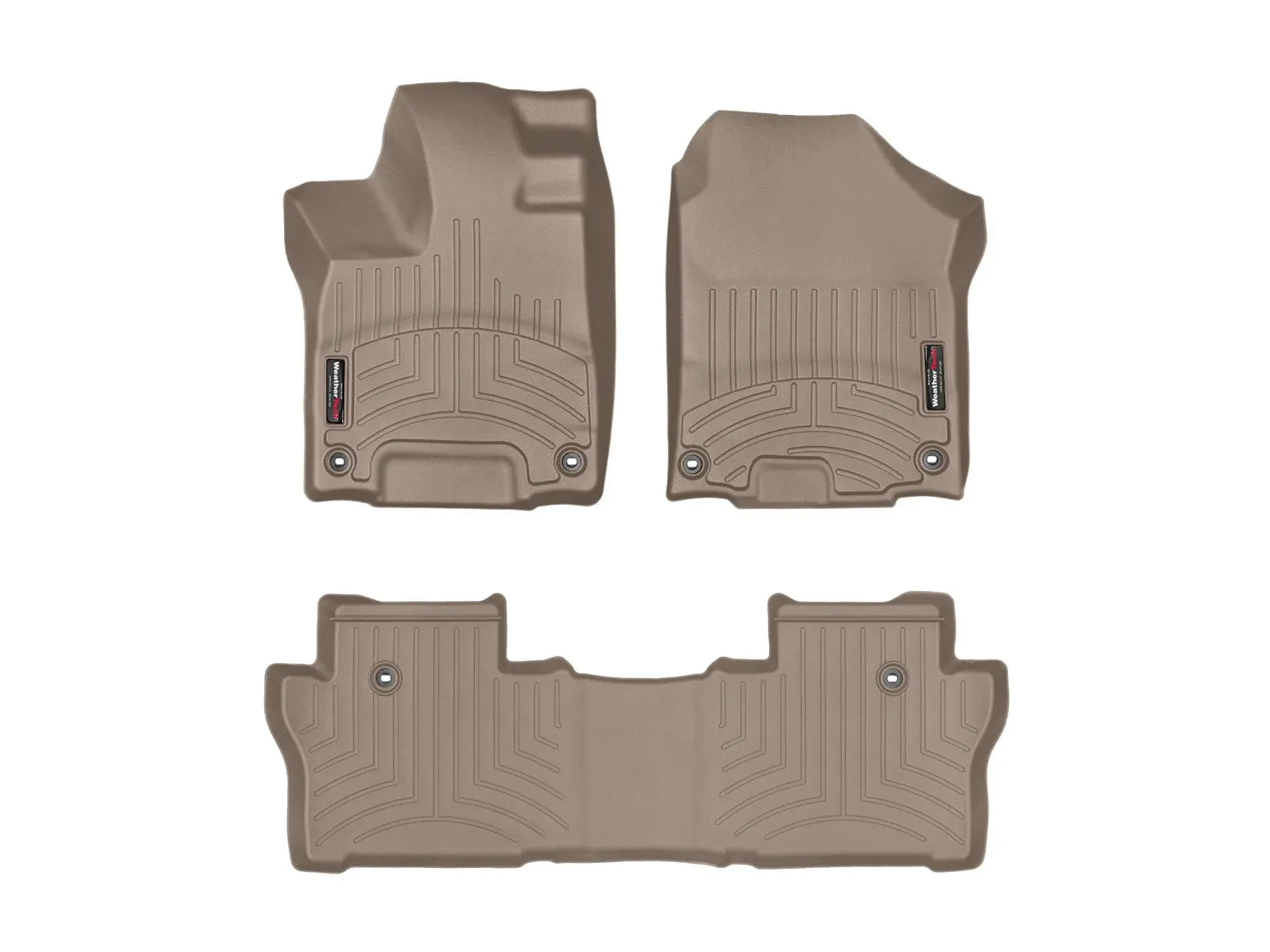 Honda Pilot - Weather Tech Floor mats 44839-1-5-4